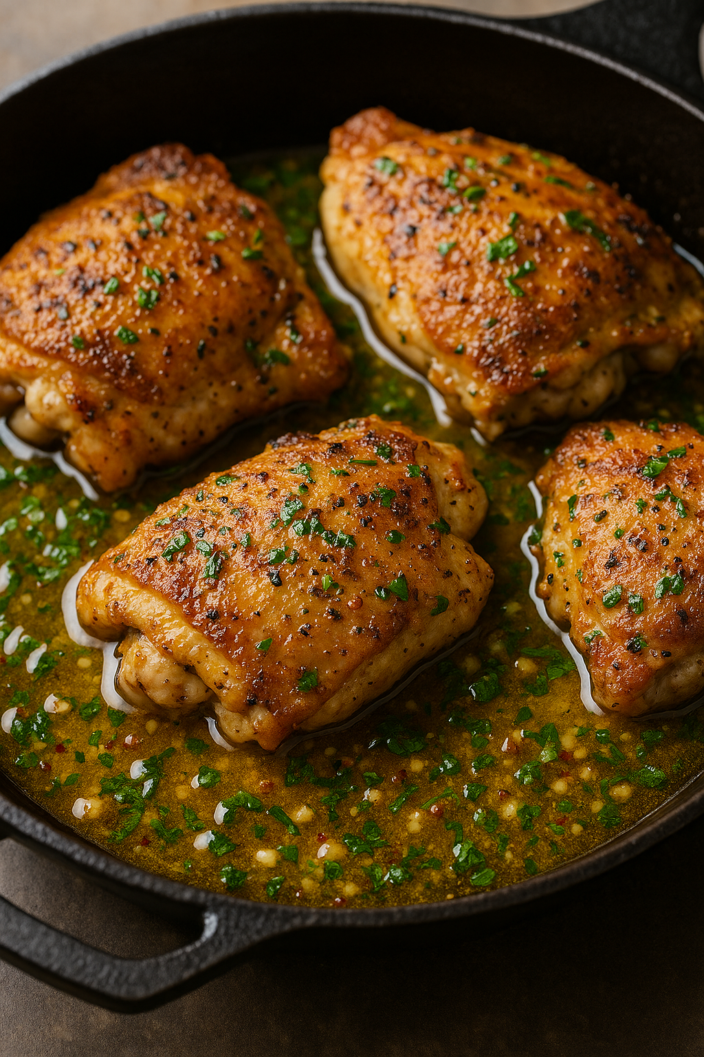 Easy Keto Garlic Butter Chicken Thighs (Low Carb Dinner Perfection)